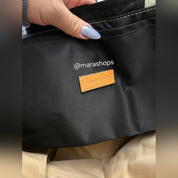 Dooney & Bourke Every Day Black Nylon Tote Bag - Picture 5 of 8